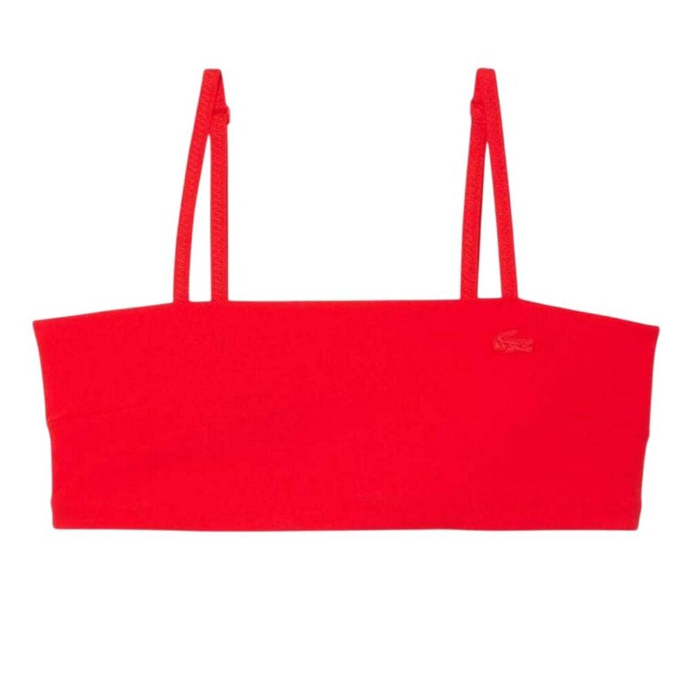 Lacoste Womens/Ladies Quick Dry UV Protection Bralette / Red